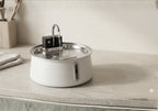Fuente de agua inalámbrica - blanco